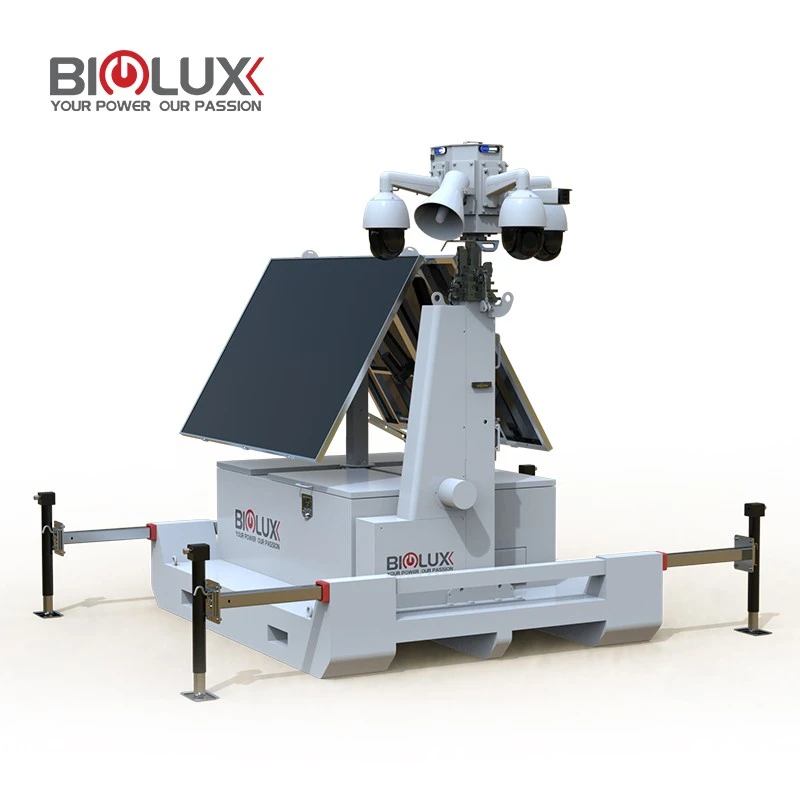 Solar Powered Mobile Surveillance Tower best